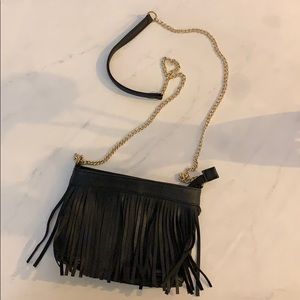 Mini Faux Leather Crossbody